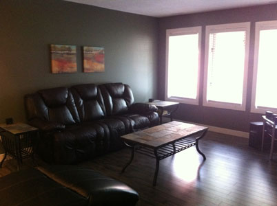 living room window picture